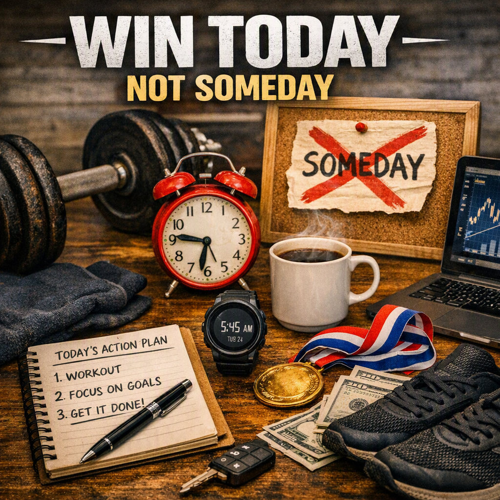 Win Today, Not Someday